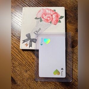 🔥RARE🔥 Dior Collectors JOY Playing Card—J of hearts❤️